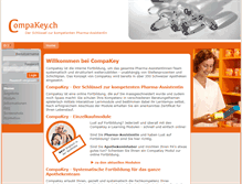 Tablet Screenshot of compakey.ch